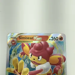Simisear Vstar 023/159 MINT -Ultra Rare Pokemon Card- Crown Zenith (3s) - Image 2