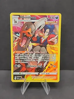 2022 Houndoom Trainer Gallery TG10/TG30 Brilliant Stars Pokemon Card - Image 1