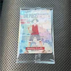 Monkey.D.Luffy (055) (College Basketball US Voyage) - One Piece Promotion Cards - Image 1