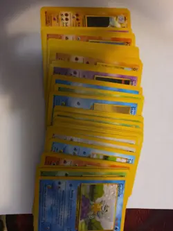 Pokemon Unlimited Edition card Lot 60 Cards - Image 1