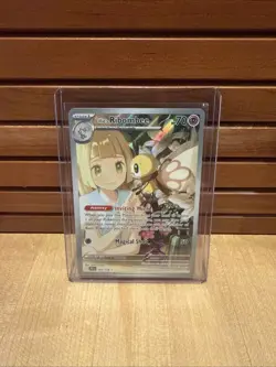Pokemon TCG Lillie's Ribombee Card Journey Together Illustration, 164/159 - Image 1