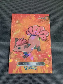 Pokemon 2024 Card Database Cracked Ice Holo Vulpix 037 Peru Borderless - Image 1