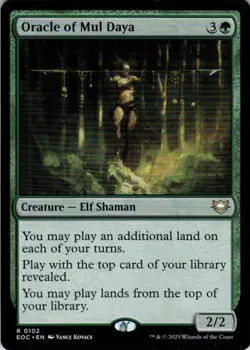 MTG Oracle of Mul Daya (102) | NM | Commander: Edge of Eternities {EOC} - Image 1
