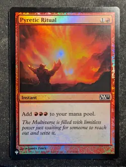 Pyretic Ritual - Foil - Mystery Booster (MTG) - Image 1