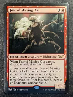 Fear of Missing Out - Duskmourn: House of Horror (MTG) - Image 1