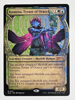 Kumena, Tyrant of Orazca [Secret Lair Drop Series] MTG Near Mint - Regular - Image 1