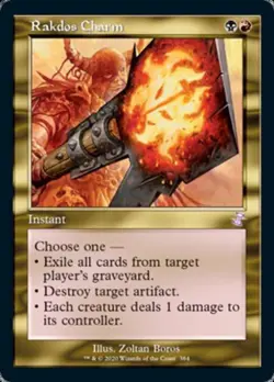MTG English Rakdos Charm NM Foil Time Spiral Remastered - Image 1