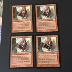 Goblin Assassin x4 Legions Ex Condition see front and back pics - Image 1