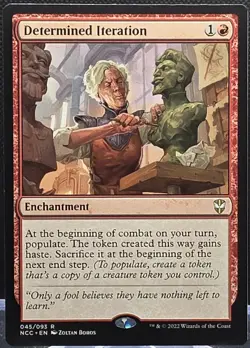 Determined Iteration #45 Commander: Streets of New Capenna Regular Rare LP - Image 1