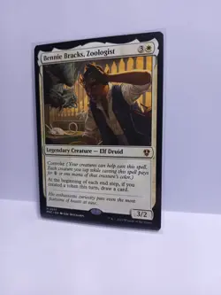 MTG, Bennie Bracks, Zoologist 0057 Mythic Murders Karlov Manor Mint/NM Unplayed - Image 2