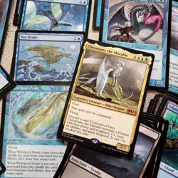 Whole COMMANDER Magic Deck - Heaven to Earth Games = 7/7 Mythic DRAKES & DRAGONS - Image 1