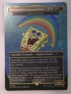 SpongeBob SquarePants - Jodah, the Unifier (Rainbow Foil) Secret Lair Drop Foil - Image 1