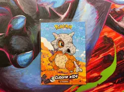 Cubone #104 Cracked Ice Crystal Card Collection Pokemon TCG - Image 1