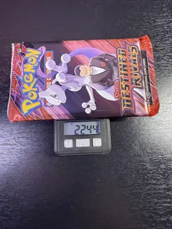 Very Heavy! 22.44g Gram Pokemon TCG Destined Rivals Booster Pack Sealed - Image 1