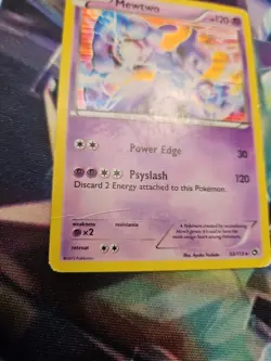 Mewtwo 53/113 Holo NM Pokemon TCG Black & White Legendary Treasures HP - Image 2