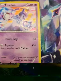 Mewtwo 53/113 Holo NM Pokemon TCG Black & White Legendary Treasures HP - Image 3