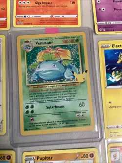 Pokemon TCG Celebrations 28 Card Lot Venusaur Electabuzz Jigglypuff Teddiursa - Image 2