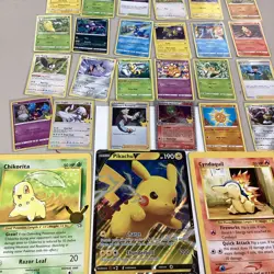 Pokemon TCG Celebrations 27 Card Lot Pikachu Gardevoir Cyndaquil Chikorita - Image 1