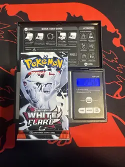 22.56g Heavy - Pokemon TCG S&V - White Flare Booster Pack! Semi GOD U - Image 1