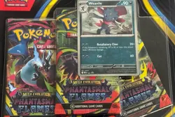 Pokemon Phantasmal Flames: Set of 2- Weavile 3-Pack Blisters & 2 Booster packs - Image 2