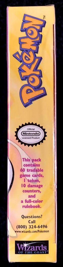 1999 Pokemon Zap Theme Deck, Base Set, Mint Condition, Factory Cello Sealed - Image 4