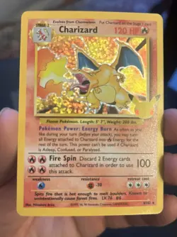 Pokemon Charizard 4/102 Celebrations Classic Collection 25th Anniversary CLEAN - Image 1