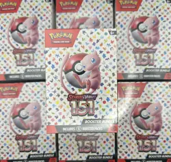 Pokemon TCG Scarlet & Violet - 151 Booster Bundle (6 Packs / Box) Sealed NEW (1) - Image 1