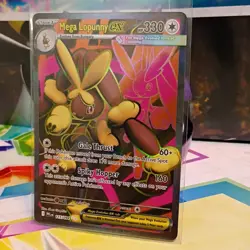 Pokemon TCG Mega Lopunny ex Full Art Ultra Rare Holo 115/094 Phantasmal Flames - Image 3