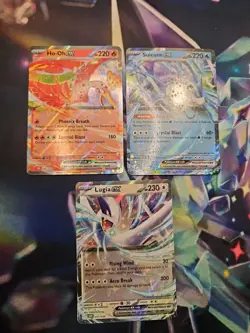 Lugia Ho-Oh Suicune EX 010 007 017 CLB CLC CLV Pokemon TCG Classic NM Promo Set - Image 2