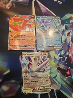 Lugia Ho-Oh Suicune EX 010 007 017 CLB CLC CLV Pokemon TCG Classic NM Promo Set - Image 3