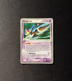 Pokemon EX EMERALD - #93/106 Deoxys ex - Ultra Rare Holo - ENG - Damaged - Image 3