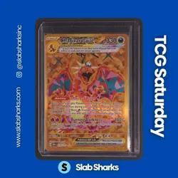 2023 POKEMON SV OBSIDIAN FLAMES - OBF EN #228/197 CHARIZARD EX HYPER RARE - Image 1