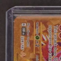 2023 POKEMON SV OBSIDIAN FLAMES - OBF EN #228/197 CHARIZARD EX HYPER RARE - Image 3