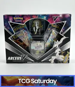 POKEMON ARCEUS V FIGURE COLLECTION SEALED BOX - Image 1