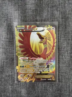 Pokemon TCG Ho-Oh EX (Full Art) 121/122 Breakpoint Ultra Rare - Image 1