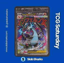 2025 POKEMON MEP BLACK STAR PROMO #023 MEGA CHARIZARD X EX - Image 1