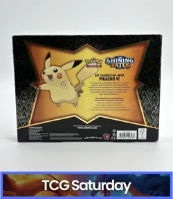 POKEMON SHINING FATES PIKACHU V COLLECTION SEALED BOX - Image 2