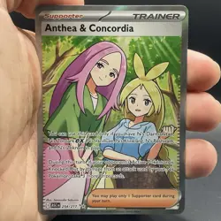 Anthea and Concordia 254/217 Ascended Heroes Pokemon TCG Full Art Trainer - Image 3