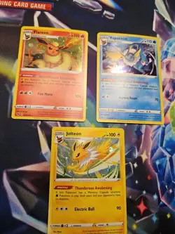 Eeveelutions 026/185, 030/185, 047/185 Pokemon: Vivid Voltage Cosmos Holo Promos - Image 2
