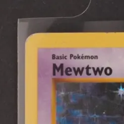 1999 POKEMON SHADOWLESS #10/102 MEWTWO HOLO - Image 3