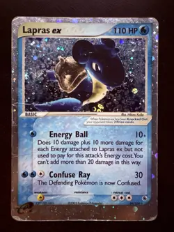 LAPRAS EX 99/109 EX RUBY & SAPPHIRE HP POKEMON - Image 1