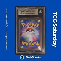 2024 POKEMON TERASTAL FEST JP #200/187 LEAFEON EX SPECIAL ART RARE BGS 9.5 - Image 2