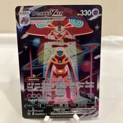 2023 Pokemon SWSH Crown Zenith Deoxys VMAX Holo Rare #GG45/GG70 - Image 1
