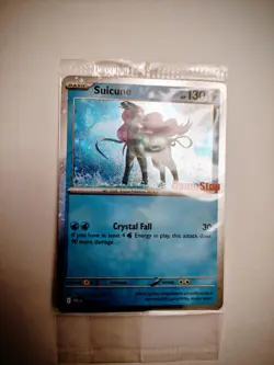 Pokemon TCG Suicune Gamestop Stamp Exclusive Cosmos Holo Promo SEALED - Image 5