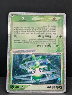 Celebi ex 117/115 Unseen Forces Holo Ultra Rare Pokemon TCG Nintendo MP - Image 4