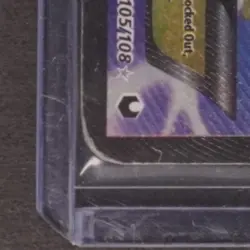 2012 POKEMON BLACK & WHITE DARK EXPLORERS #105/108 RAIKOU EX FULL ART - Image 4