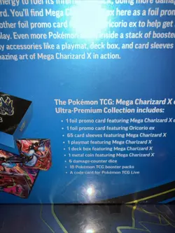 Pokemon Mega Charizard X ex Ultra-Premium Collection Box Sealed - Image 2
