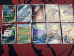 10x Random Japanese Pokemon Cards CHR AR LOT - NO DUPLICATE's -NM - EXTRA CARD - Image 1