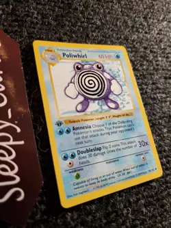 Poliwhirl Pokemon 1st Edition Shadowless 38/102 WOTC 1999 NM - Image 3