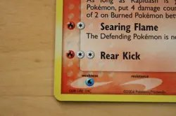 2004 POKEMON EX FIRE RED & LEAF GREEN #13 RAPIDASH-HOLO - Image 5